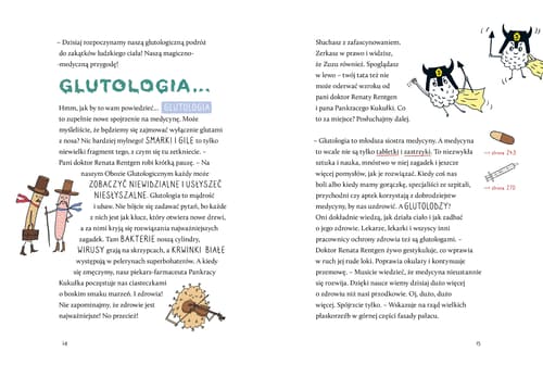 Galeria - zdjęcie nr. 1 - Glutologia. Jak się nie dać mikropaskudom, wstrętnym robalom i podstępnym chorobom. Wydanie superkolorowe [barwione brzegi]