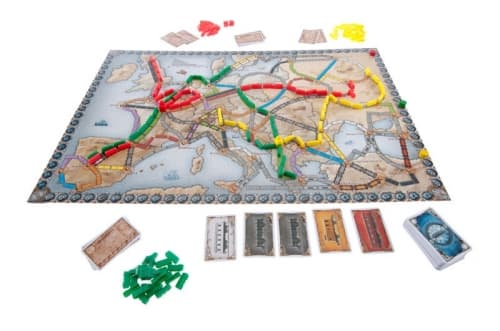 Galeria - zdjęcie nr. 1 - Wsiąść do pociągu: Europa - gra planszowa