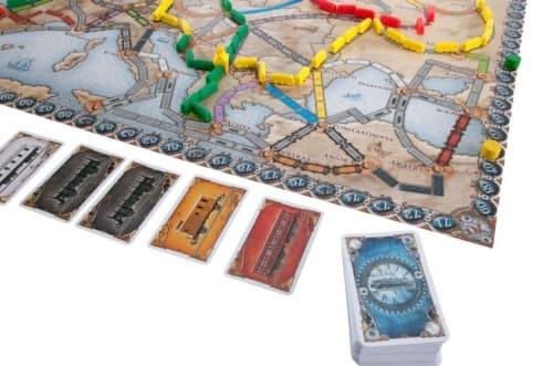 Galeria - zdjęcie nr. 2 - Wsiąść do pociągu: Europa - gra planszowa
