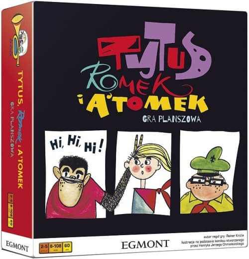 Galeria - zdjęcie nr. 1 - Tytus, Romek i A'Tomek - gra planszowa