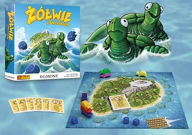 Galeria - zdjęcie nr. 1 - ŻÓŁWIE Z GALAPAGOS  - gra planszowa