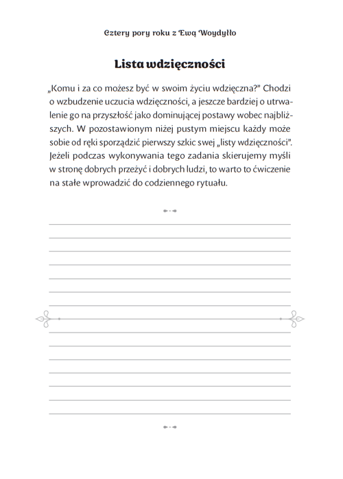 Galeria - zdjęcie nr. 11 - Cztery pory roku z Ewą Woydyłło. Przewodnik po codzienności