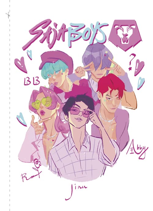 Galeria - zdjęcie nr. 1 - K-popowe łowczynie demonów. Oficjalna książka z plakatami