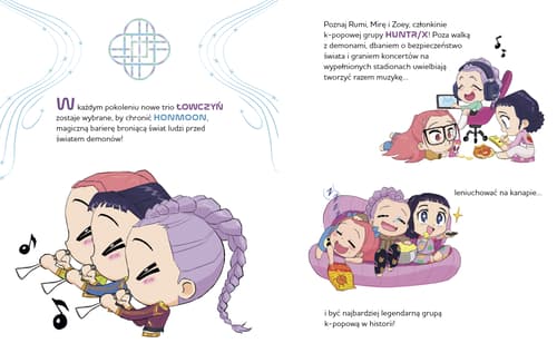 Galeria - zdjęcie nr. 1 - K-popowe łowczynie demonów. Wszystko dla fanów! Oficjalna książka