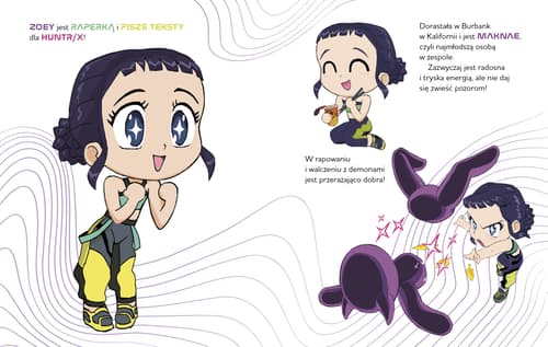 Galeria - zdjęcie nr. 2 - K-popowe łowczynie demonów. Wszystko dla fanów! Oficjalna książka