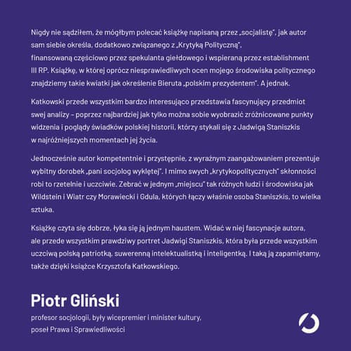 Galeria - zdjęcie nr. 1 - Radykalna. Wszystkie sprzeczności Jadwigi Staniszkis