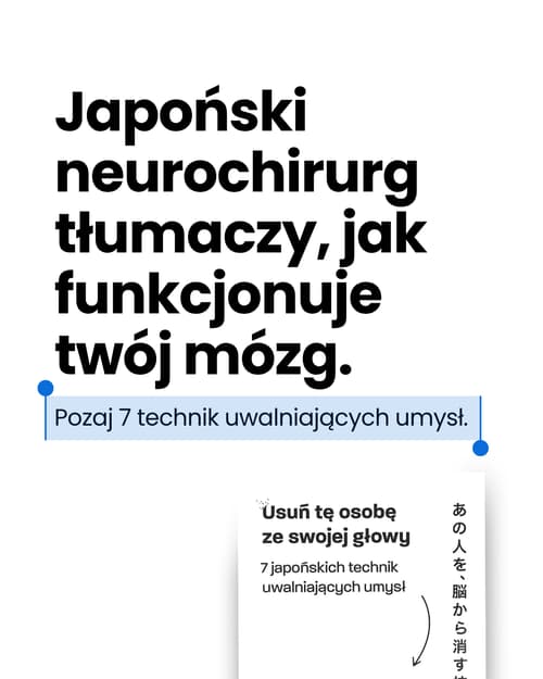 Galeria - zdjęcie nr. 3 - Usuń tę osobę ze swojej głowy. 7 japońskich technik uwalniających umysł