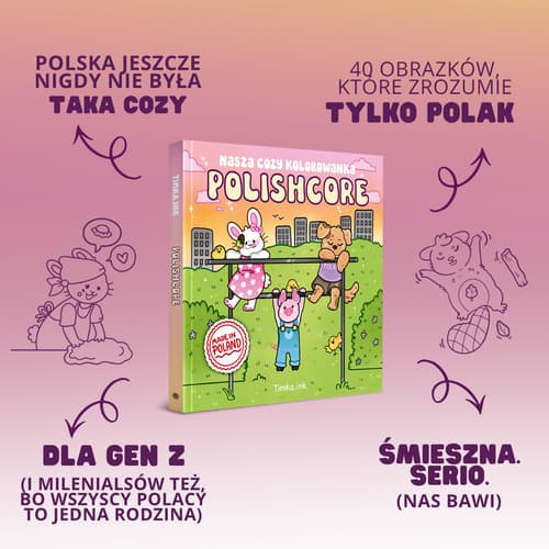 Galeria - zdjęcie nr. 1 - Polishcore. Nasza cozy kolorowanka