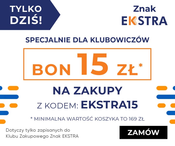 Klubowicze! Bon 15 zł na zakupy