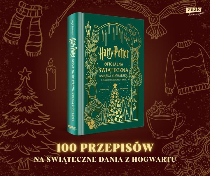 Harry Potter. Oficjalna świąteczna książka kucharska z filmów o Harrym Potterze - Elena Craig, Jody Revenson