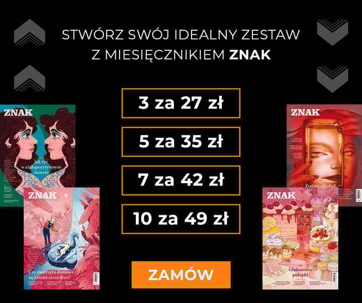 Black week. Stwórz swój pakiet z Miesięcznikiem ZNAK