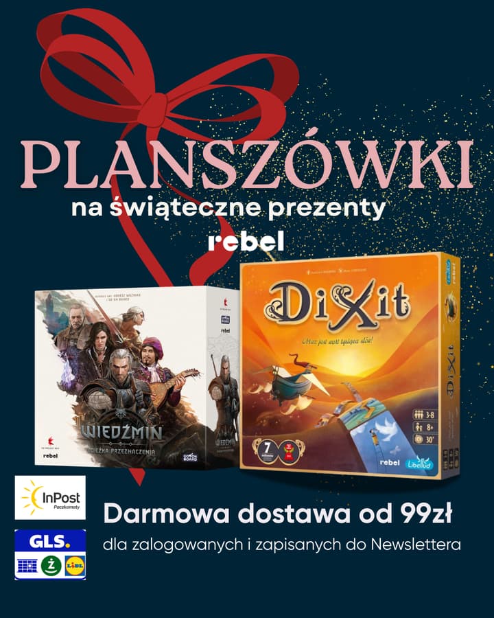 Gry planszowe Rebel na prezenty