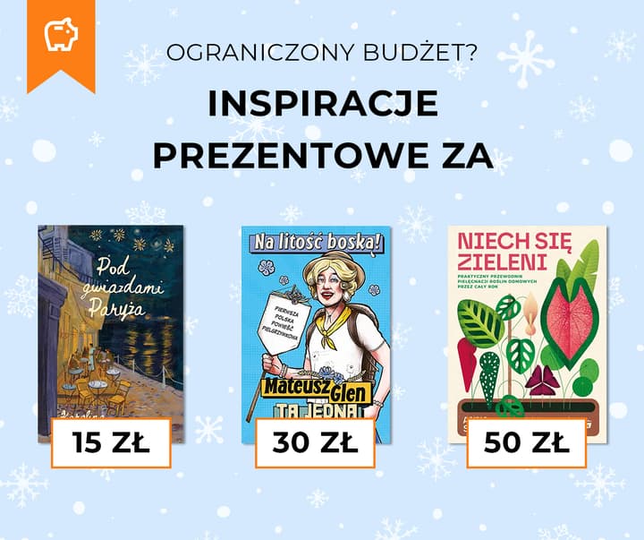Budżetowe święta. Książki od 15 zł