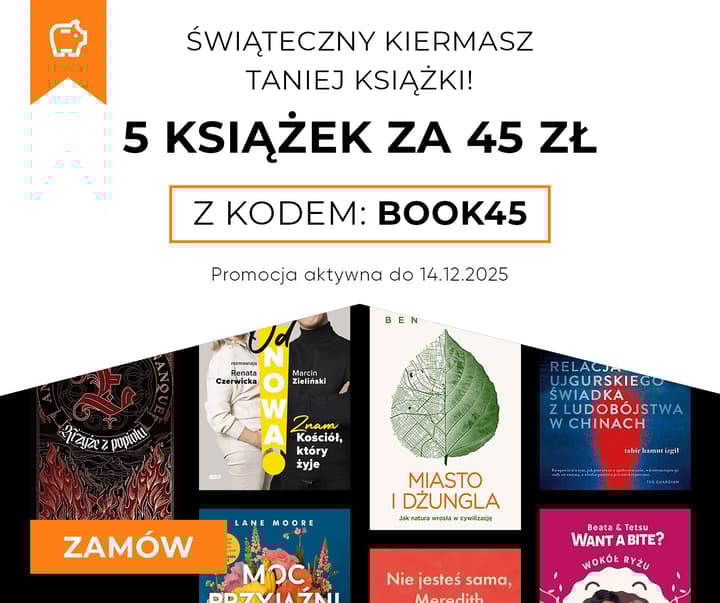 Kiermasz świąteczny. 5 książek za 45 zł