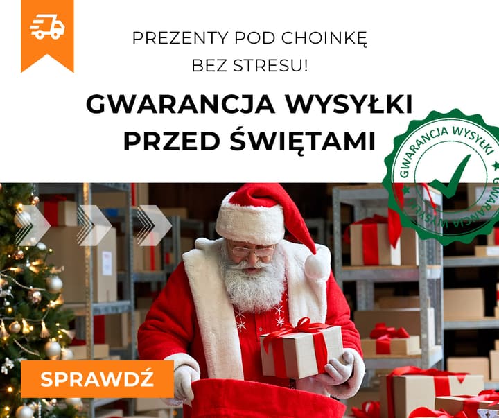 Gwarancja wysyłki przed Świętami