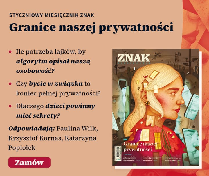 Miesięcznik ZNAK 848 (01/2026) - Granice naszej prywatności