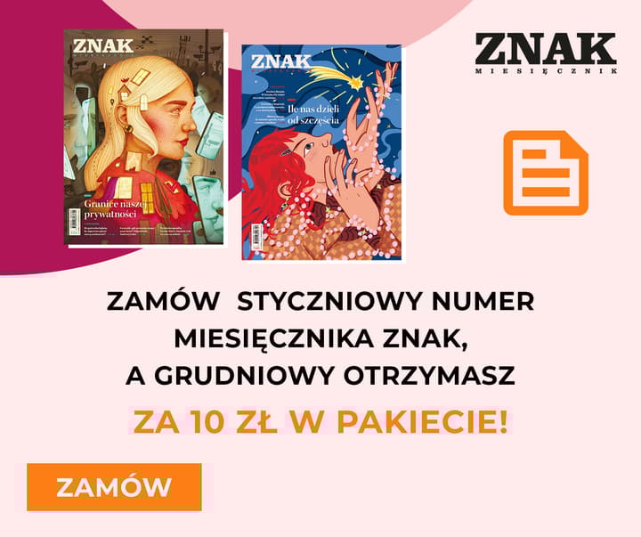 Promocja Grudniowy Miesięcznik ZNAK za 10 zł