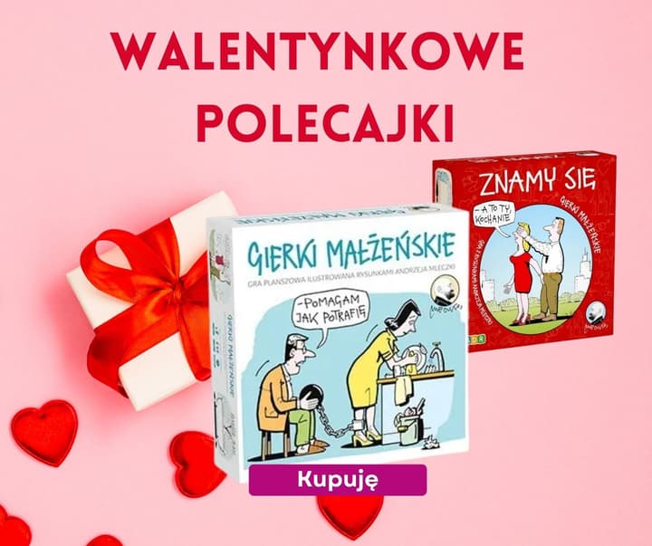 walentynkowe polecajki gry planszowe