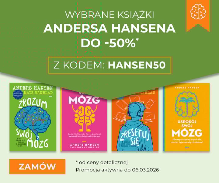 Książki o mózgu do -50%