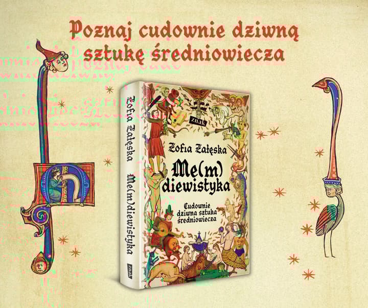 Me(m)diewistyka. Cudownie dziwna sztuka średniowiecza - Zofia Załęska