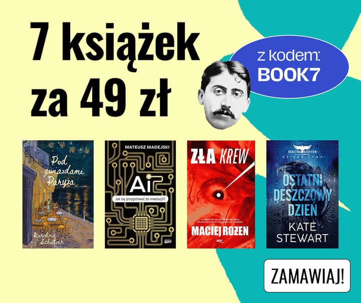 7 książek za 49 zł