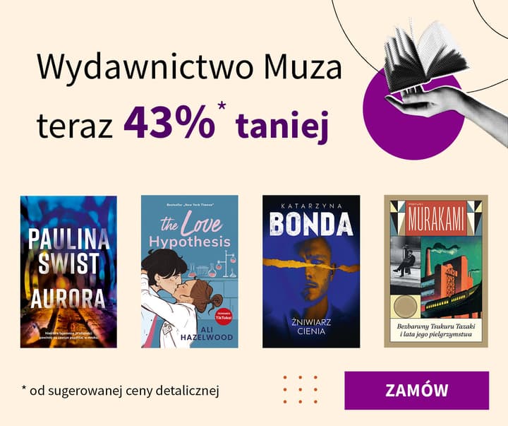 Wydawnictwo Muza 43% taniej