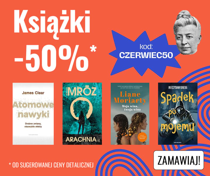 Książki -50%
