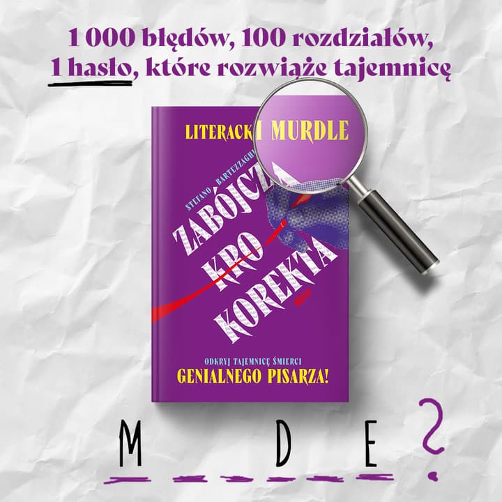 Zabójcza korekta - Stefano Bartezzaghi, Pier Mauro Tamburini