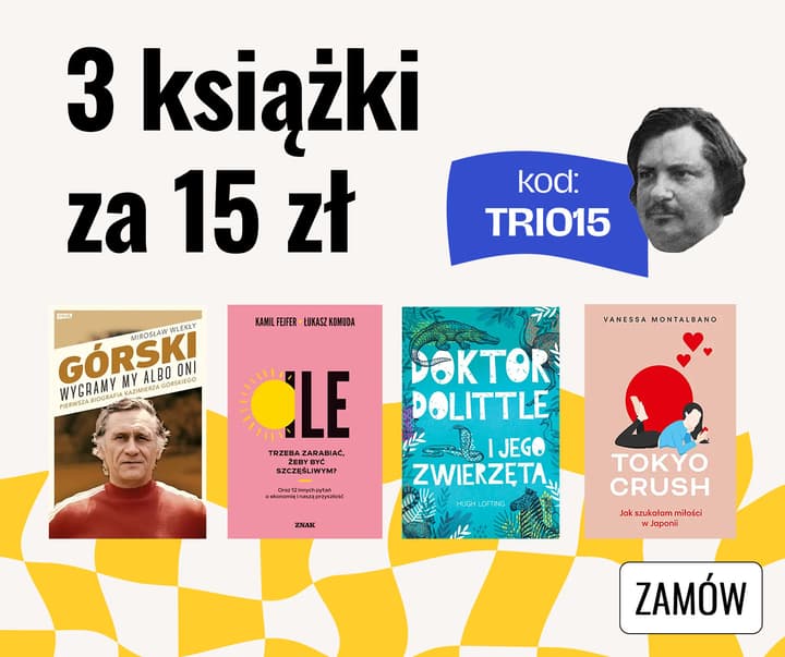 3 książki za 15 zł