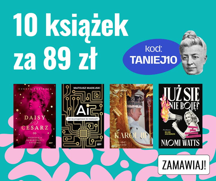 10 książek za 89 zł