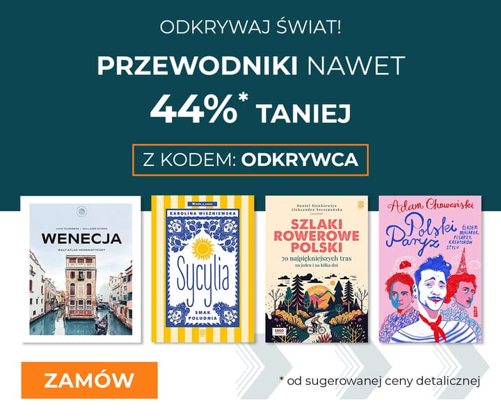 Przewodniki do 44% taniej