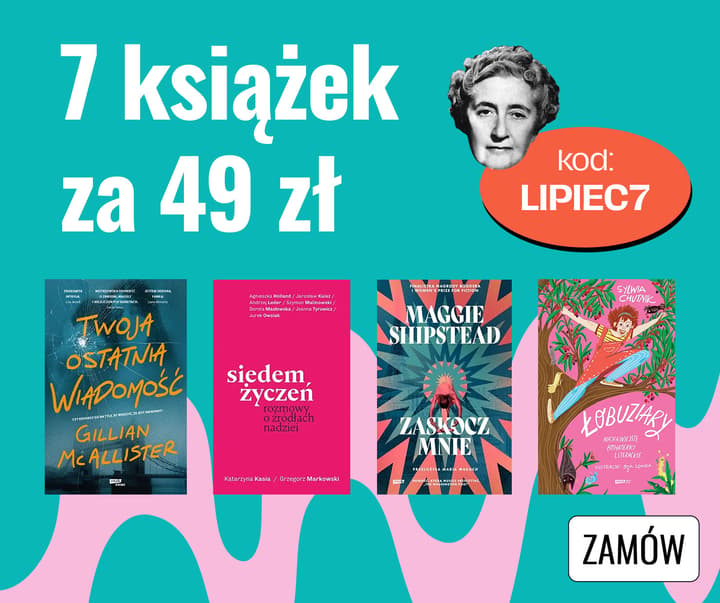 7 książek za 49 zł