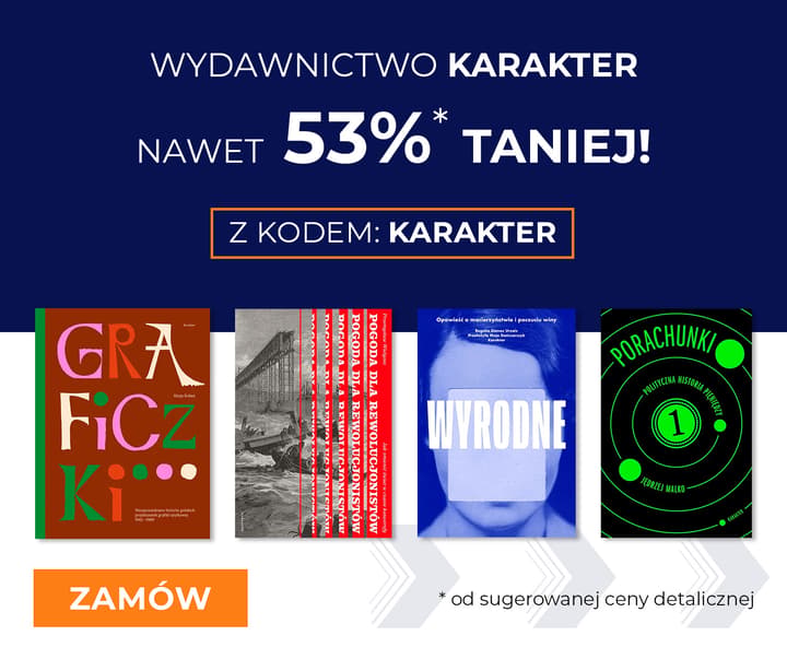 Karakter nawet 53% taniej
