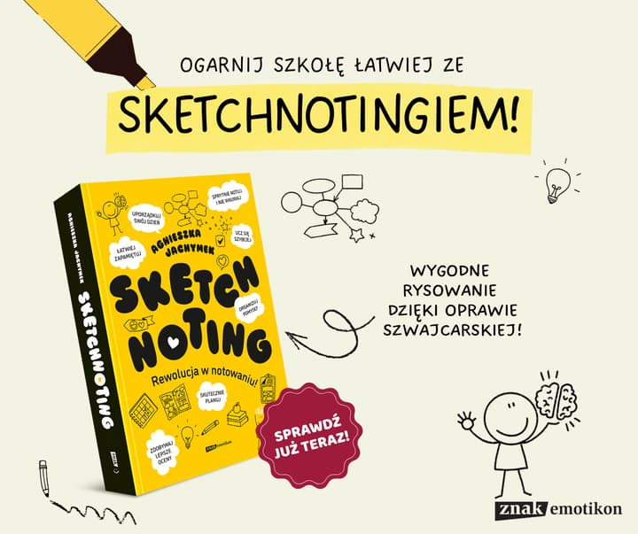 Sketchnoting. Rewolucja w notowaniu - Agnieszka Jachymek