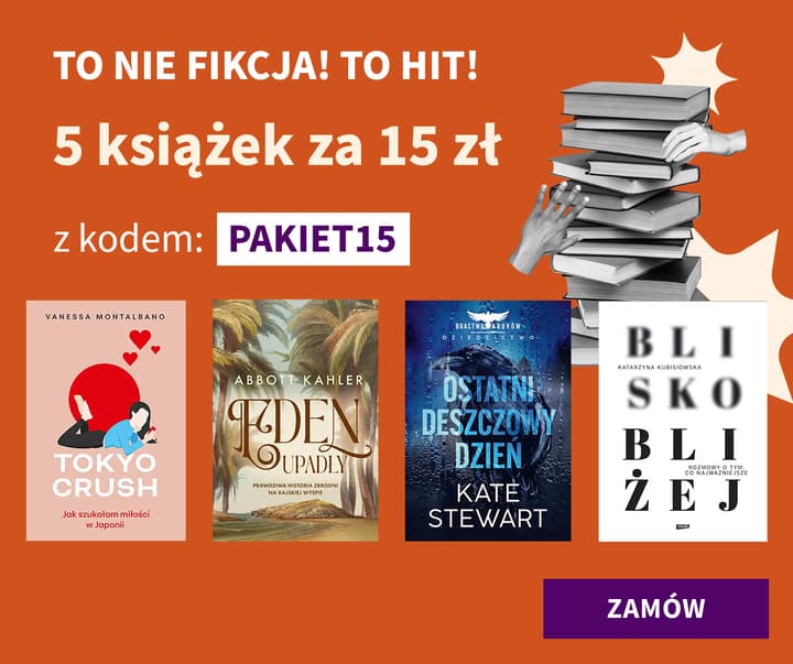 5 książek za 15 zł