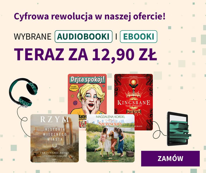 Audiobooki i ebooki za 12,90 zł