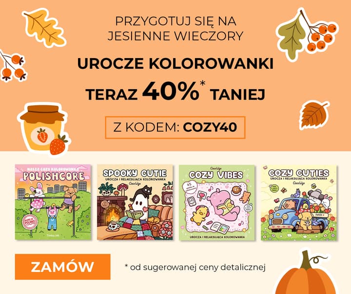 Urocze kolorowanki -40%