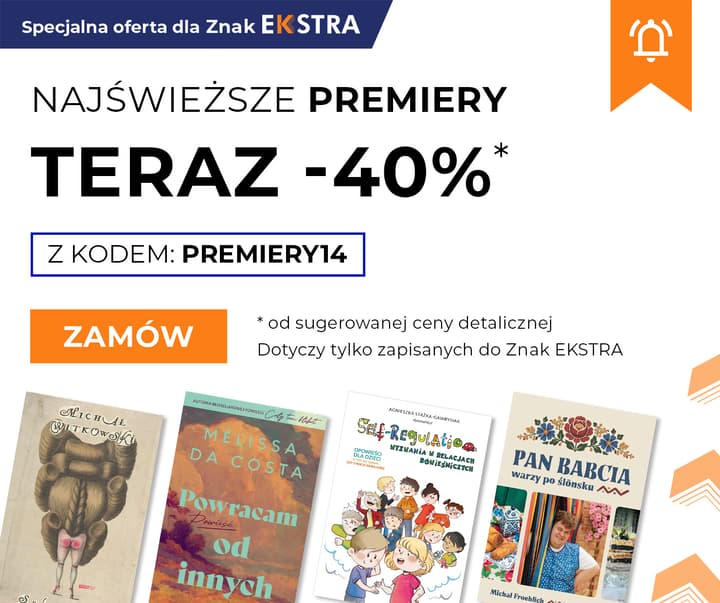 Znak EKSTRA - premiery -40%