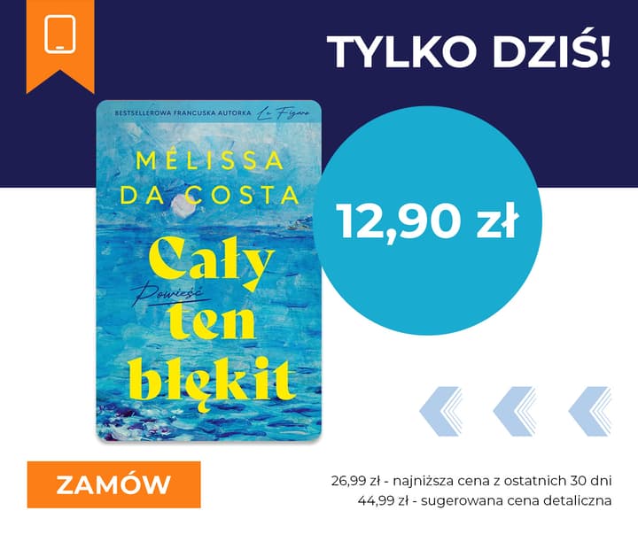 "Cały ten błękit" za 12,90 - ebook