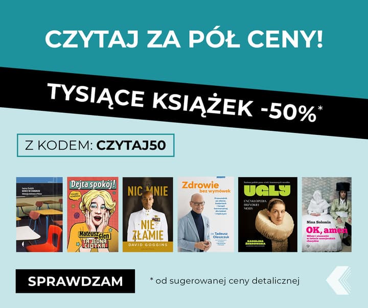 Książki -50%