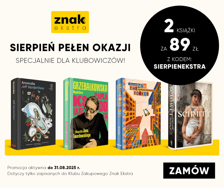 Promocja dla Znak EKSTRA! 2 książki za 89 zł