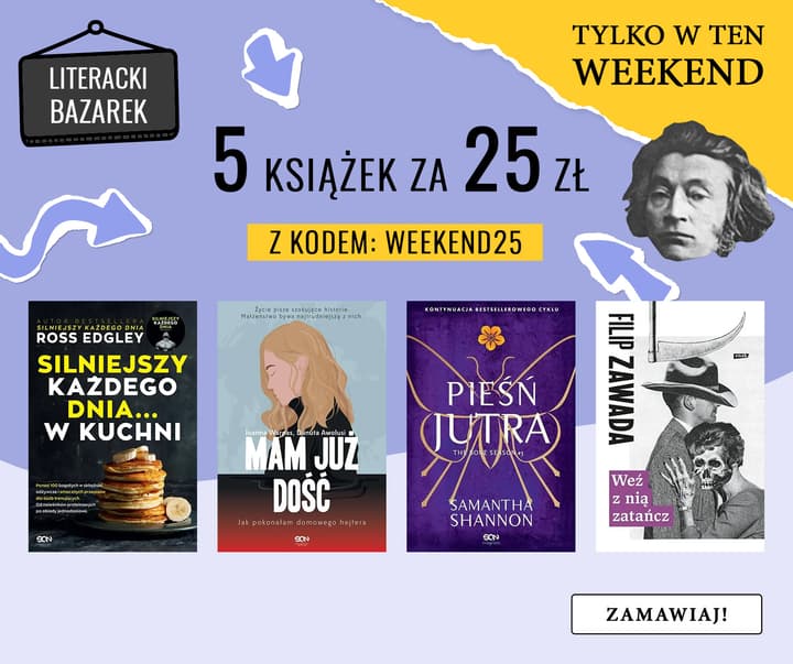 Tani weekend - 5 książek za 25 zł