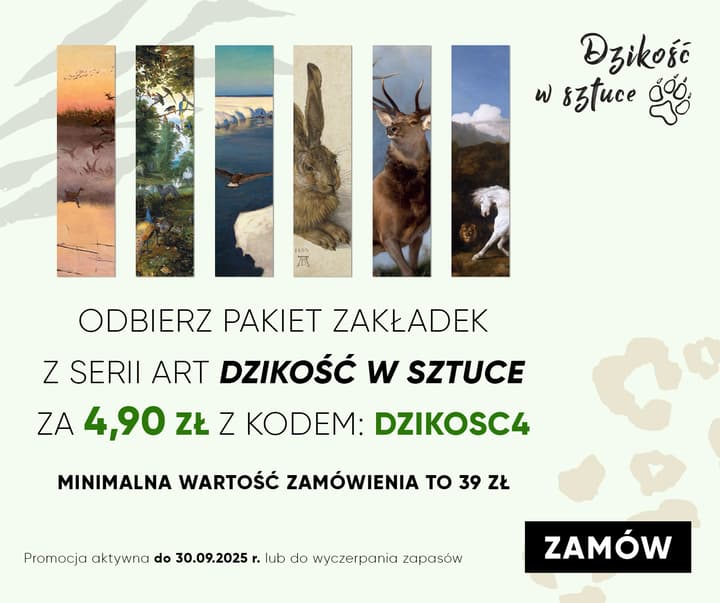 Zakładki dzikość w sztuce za 4,90 zł