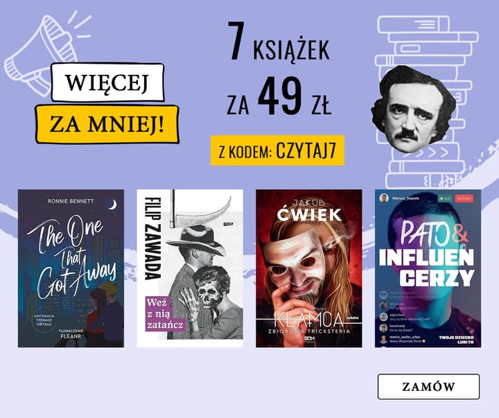 7 książek za 49 zł! Czytaj więcej za mniej