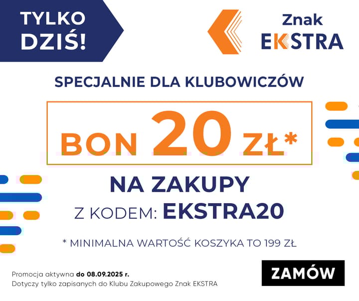 Promocja dla Klubowiczów! Bon 20 zł