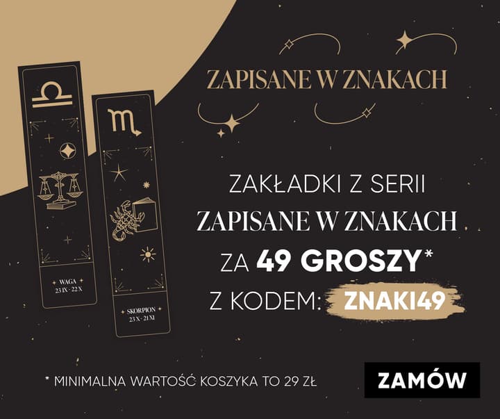 Zakładki Waga i Skorpion za 49 groszy!